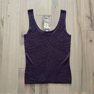 Ann Taylor Beaded Tank